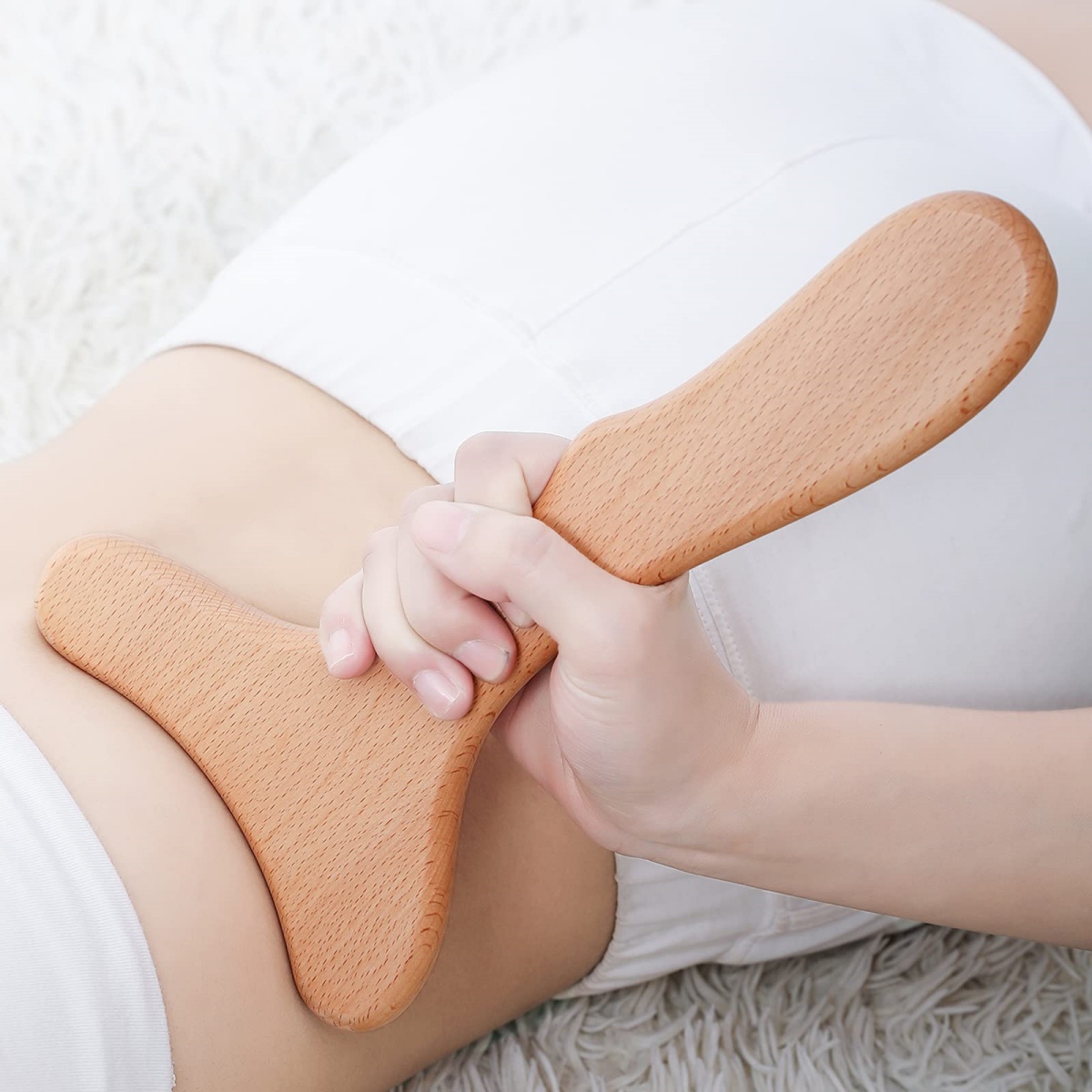 Wellness Spa And Massage - Strumento per Modellamento Corpo in Legno,