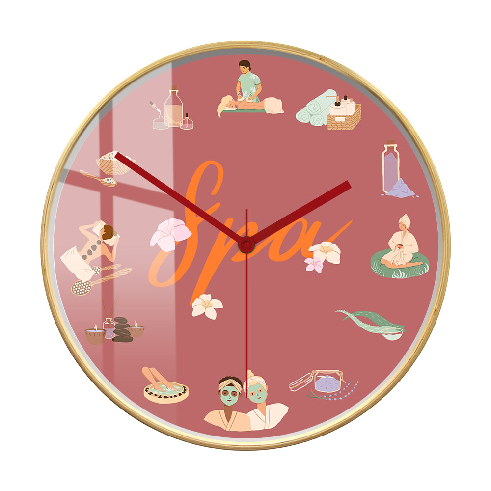 Orologio da Parete Silenzioso  - Spa And Wellness Center recensione e prezzo